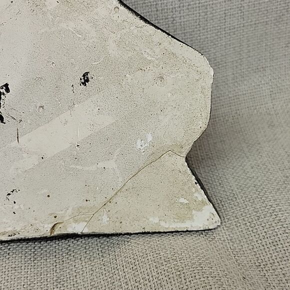 Pair Black Stallion Horse Wall Plaques Chalkware Plaster Miller Studios 1964 - Picture 7 of 11